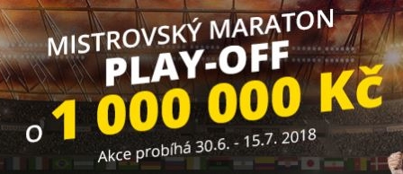 Fortuna: Play-off Fotbalový maraton o 1 000 000 Kč