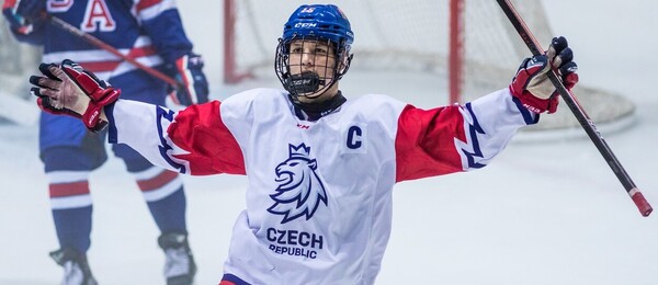 Kapitán české reprezentace U18 Jiří Kulich na prestižním hokejovém turnaji Hlinka Gretzky Cup - program, výsledky, rozpis, info