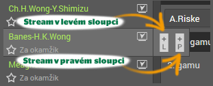 Chance: výběr levého či pravého sloupce pro multiview