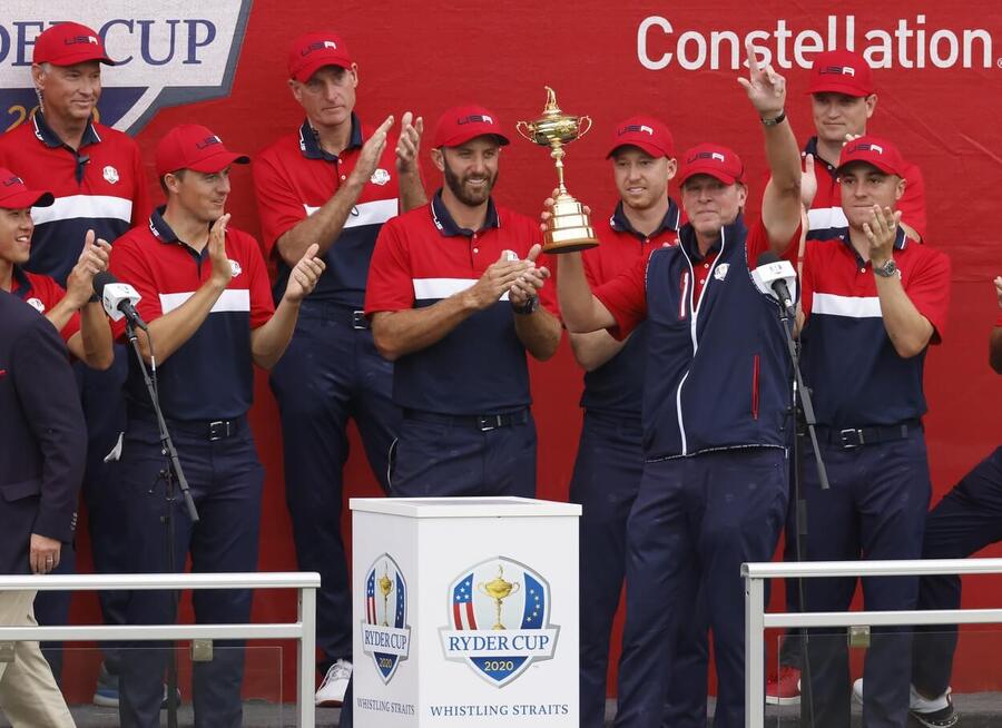 Golf, Ryder Cup, vítězný tým USA