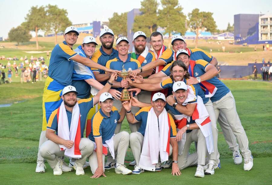 Vítězný tým Evropy z roku 2023