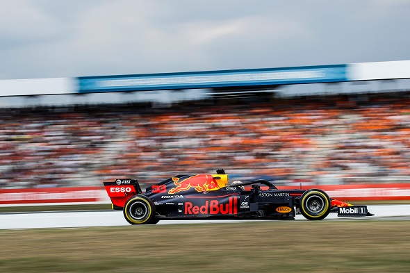 F1, Max Verstappen, závod formule 1 Grand Prix Německa, Hockenheim - Zdroj cristiano barni, Shutterstock.com