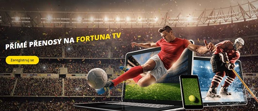 Přímé přenosy na Fortuna TV - sledujte Fortuna ligu online zdarma