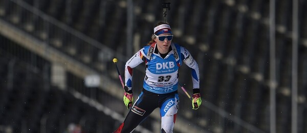 Biatlon, IBU Světový pohár, Markéta Davidová v Novém Městě na Moravě