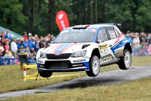 Motoristika, MČR v rallye, Kopecký - Zdroj ČTK, Glück Dalibor