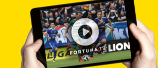 Sledujte špičkové fotbalové ligy živě na Fortuna TV
