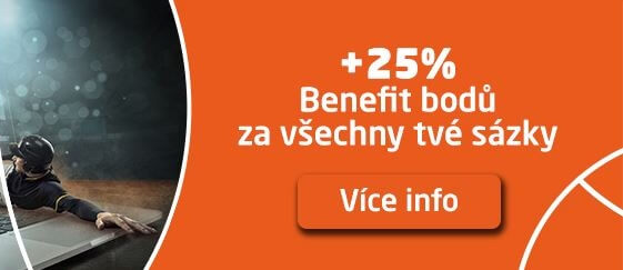 SYNOTtip: získejte o 25 % více Benefit bodů