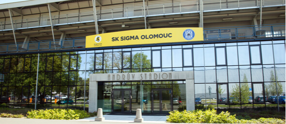 Stadion fotbalového klubu Sigma Olomouc - Zdroj Julia Kuznetsova, Shutterstock.com