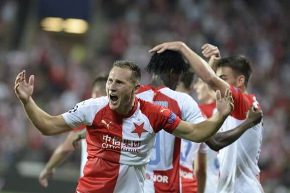 Liga Mistrů, Slavia Praha v Lize mistrů, Jan Bořil - ČTK, Šulová Kateřina