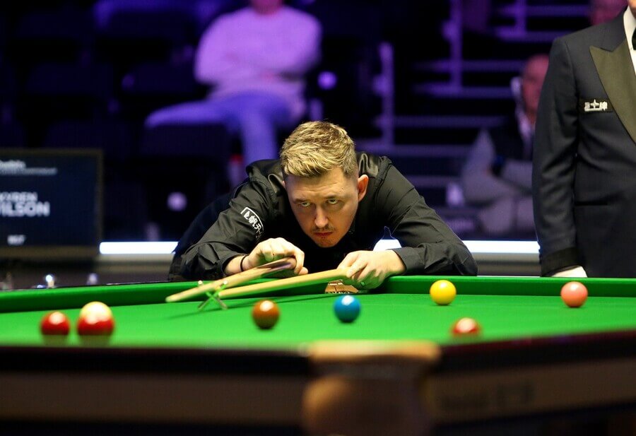 Snooker, Kyren Wilson během turnaje Players Championship