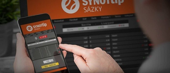 Sportovní sázky u SYNOT TIP na mobilu i počítači