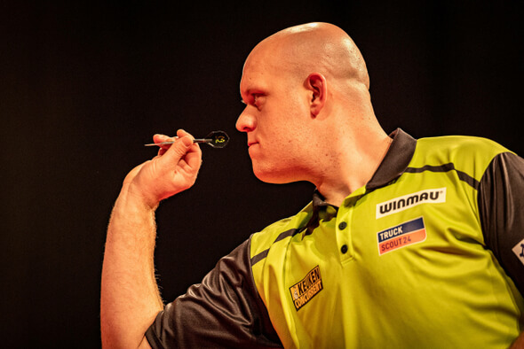 Šipky, Van Gerwen - Zdroj ČTK, imago sportfotodienst, BEAUTIFUL SPORTS, M.Schulz via www.imago-imagesde