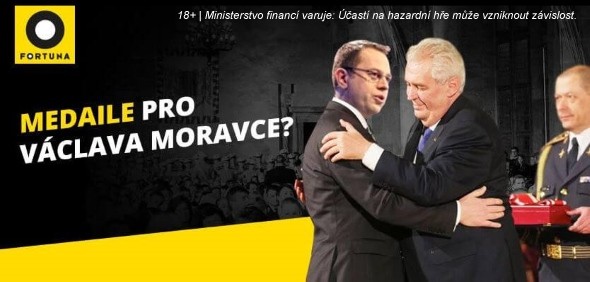 Koho vyznamená Miloš Zeman 28. října? Bude mezi nimi Václav Moravec? Vsaďte si!