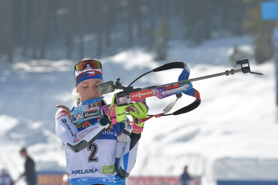 Biatlon, IBU Světový pohár, Markéta Davidová ve slovinské Pokljuce