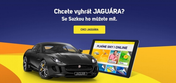 Soutěžte se Sazkabetem o luxusní Jaguar F-Type!