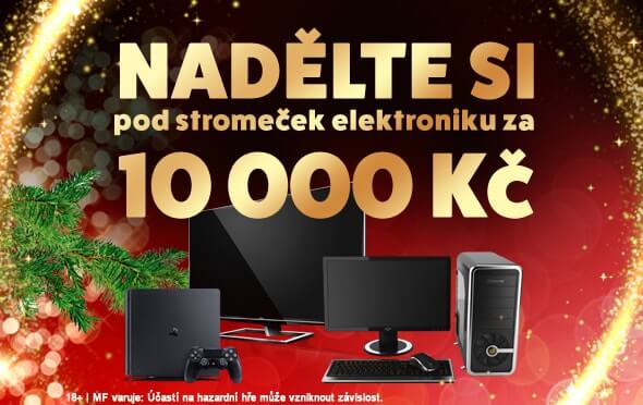 Nadělte si elektroniíku v hodnotě 10 tisíc