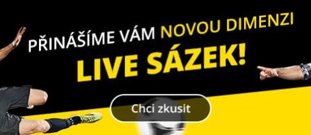 Vyzkoušejte vylepšené LIVE sázky u Fortuny!