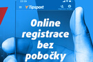 Online registrace bez pobočky s bonusem 500 Kč zdarma u Tipsportu