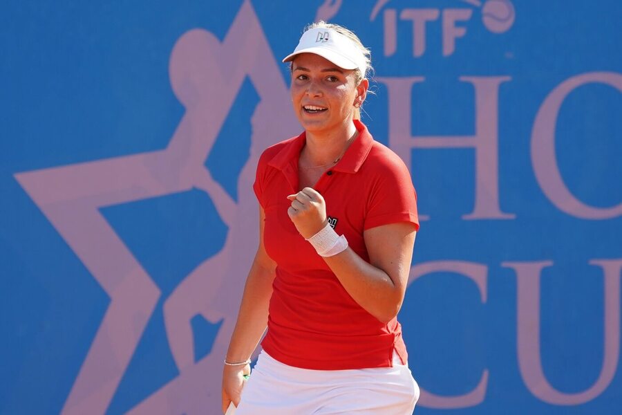 Tenis, Hopman Cup, Hopmanův pohár, Donna Vekič reprezentující Chorvatsko