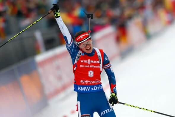 Biatlon Veronika Vítková - Zdroj ČTK, AP, Matthias Schrader