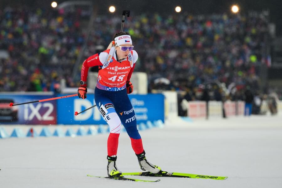 Biatlon, Mistrovství světa Nové Město 2024, česká závodnice Jessica Jislová