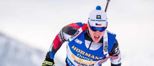 Biatlon, Michal Krčmář, světový pohár Hochfilzen - Zdroj ČTK, PR, Petr Slavík, Český biatlon