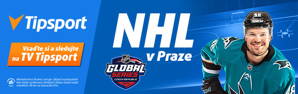 NHL v Praze - Vsaďte si a sledujte na TV Tipsport