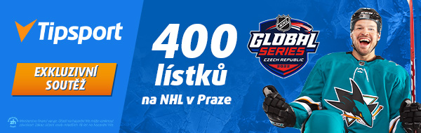 Tipsport Tipcup o 400 lístků na NHL v Praze
