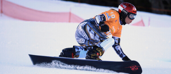 Snowboard Ester Ledecká, Světový pohár snowboarding - Zdroj ČTK, AP, Kazuki Wakasugi