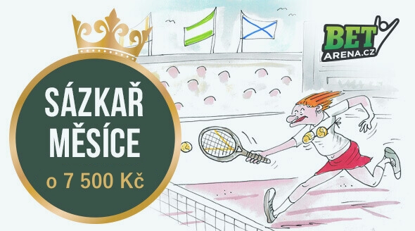 Soutěž Sázkař měsíce u Bet-Arena.cz o 7 500 Kč