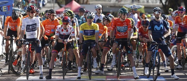 Cyklistika, UCI ProSeries, závodníci na startu etapy Okolo Valencie - Tour of Valencia