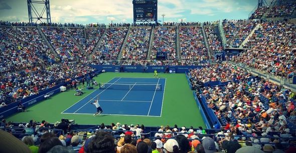 Tenis, stadion, tvrdý povrch