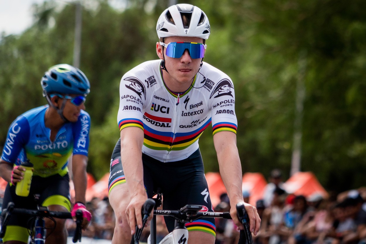 Cyklistika, UCI, belgický jezdec Remco Evenepoel ze stáje Soudal Quick-Step