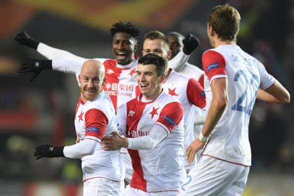 Slavia se utká se Sevillou v osmifinále