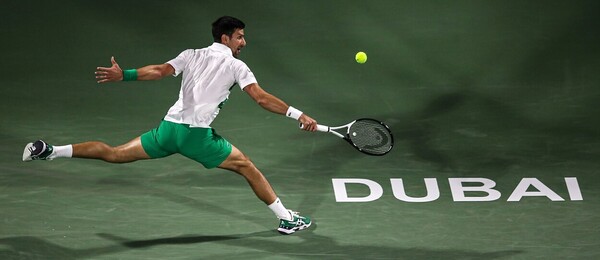 Tenis, ATP, Novak Djokovič na turnaji ATP 500 v Dubaji, Spojené arabské emiráty