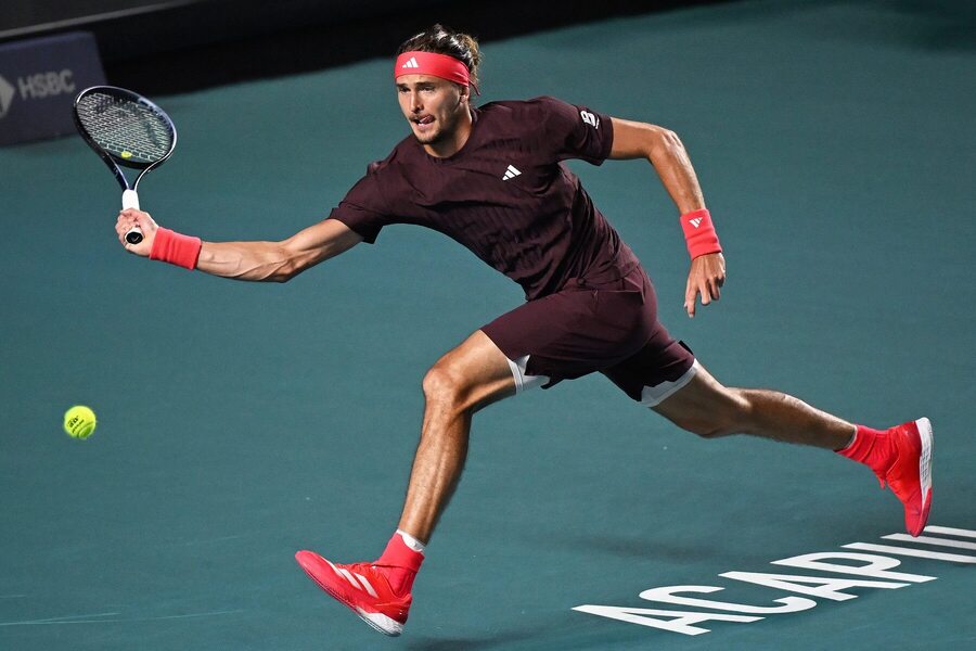 Německý tenista Alexander Zverev na turnaji ATP Acapulco 2025