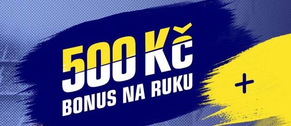 Sazkabet - 500 Kč na ruku a až 5 000 Kč podle vašeho vkladu