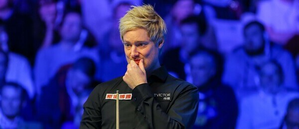 Snooker, Neil Robertson během turnaje Scottish Open