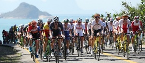 Cyklistika, peloton při závodu v silniční cyklistice - Zdroj Leonard Zhukovsky, Shutterstock.com