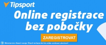 Zaregistrujte se u Tipsportu online bez návštěvy pobočky