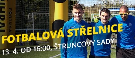 Fortuna: Fotbalová střelnice před Plzeň vs. Ostrava