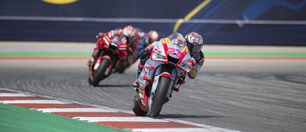 Motorsport, MotoGP, Enea Bastianini na Ducati během Velké ceny USA v Austinu, Texas