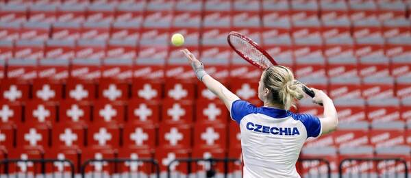 Lucie Havlíčková na tréninku české reprezentace