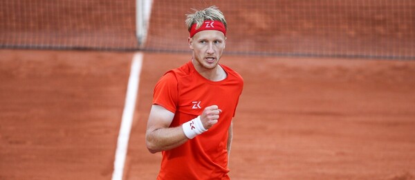 Tenis, ATP, Zdeněk Kolář během grandslamu French Open