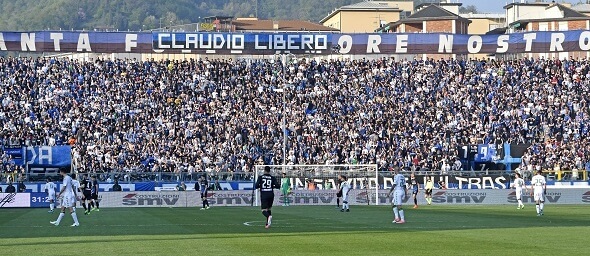 Seria A, Atalanta Bergamo, Atleti Azzuri d'Italia stadium - Zdroj Paolo Bona, Shutterstock.com