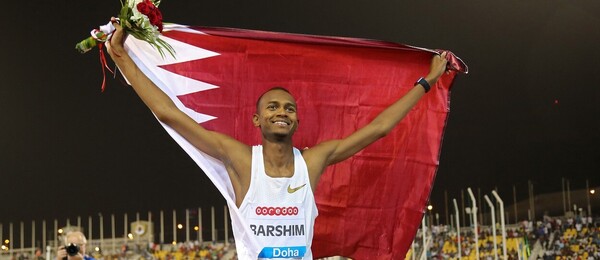 Atletika, Diamantová liga Dauhá v Kataru, domácí výškař Mutaz Essa Barshim