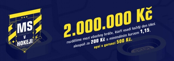 Sazkabet: Maraton sázek v květnu o 2 000 000 Kč!