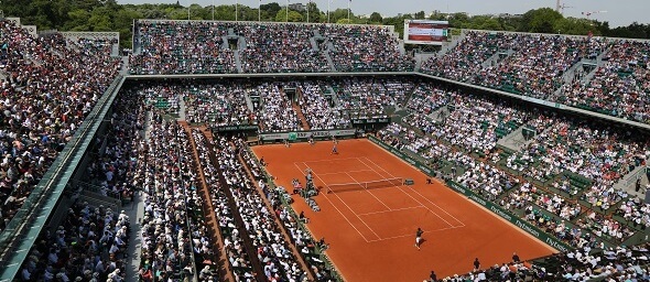 Roland Garros, kurt Philippe Chatrier - Zdroj Leonard Zhukovsky, Shutterstock.com