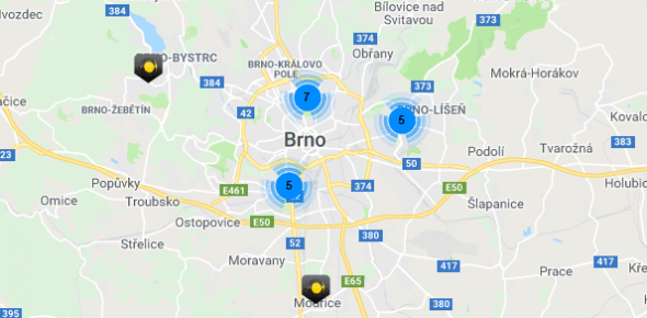 Fortuna pobočky Brno