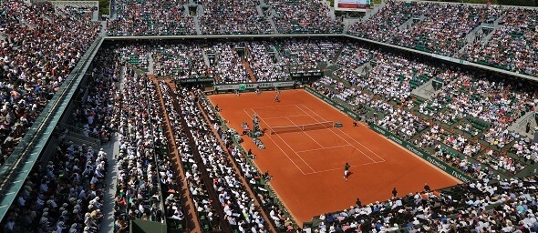 Roland Garros, kurt Philippe Chatrier - Zdroj Leonard Zhukovsky, Shutterstock.com